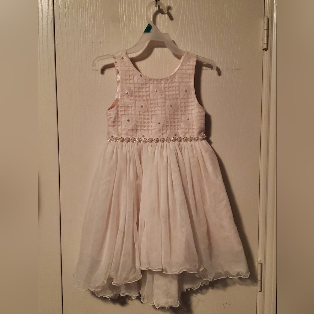 American Princess Dress Pink with pearl and stone accents. 6x Easter Wedding